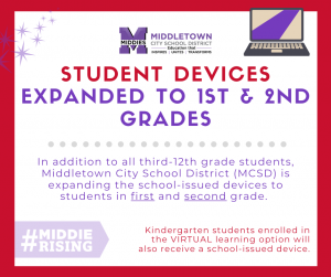 Devices for all 1-12 students